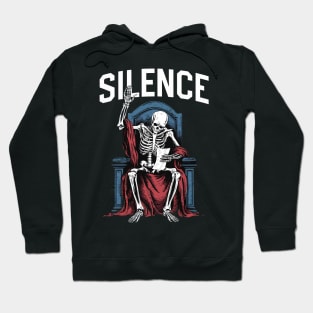 Skeleton Silence : King Baldwin Hoodie